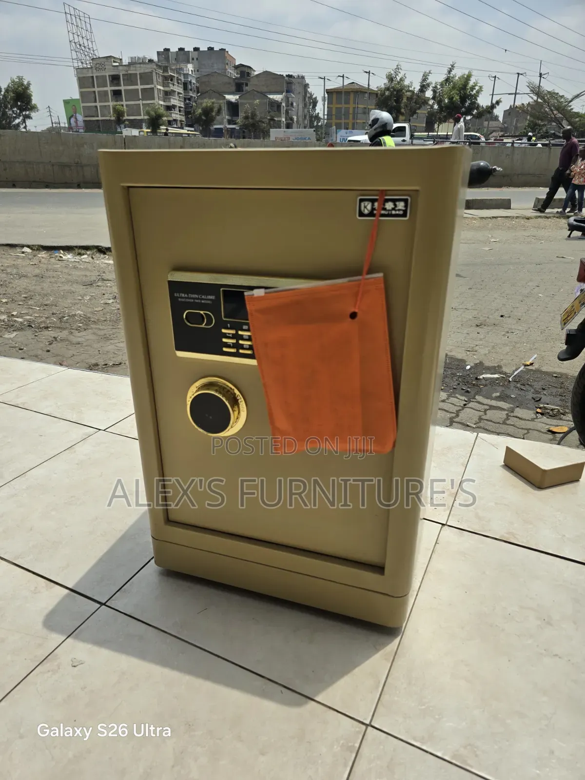 Digital Safe Box With Key Combination Safe