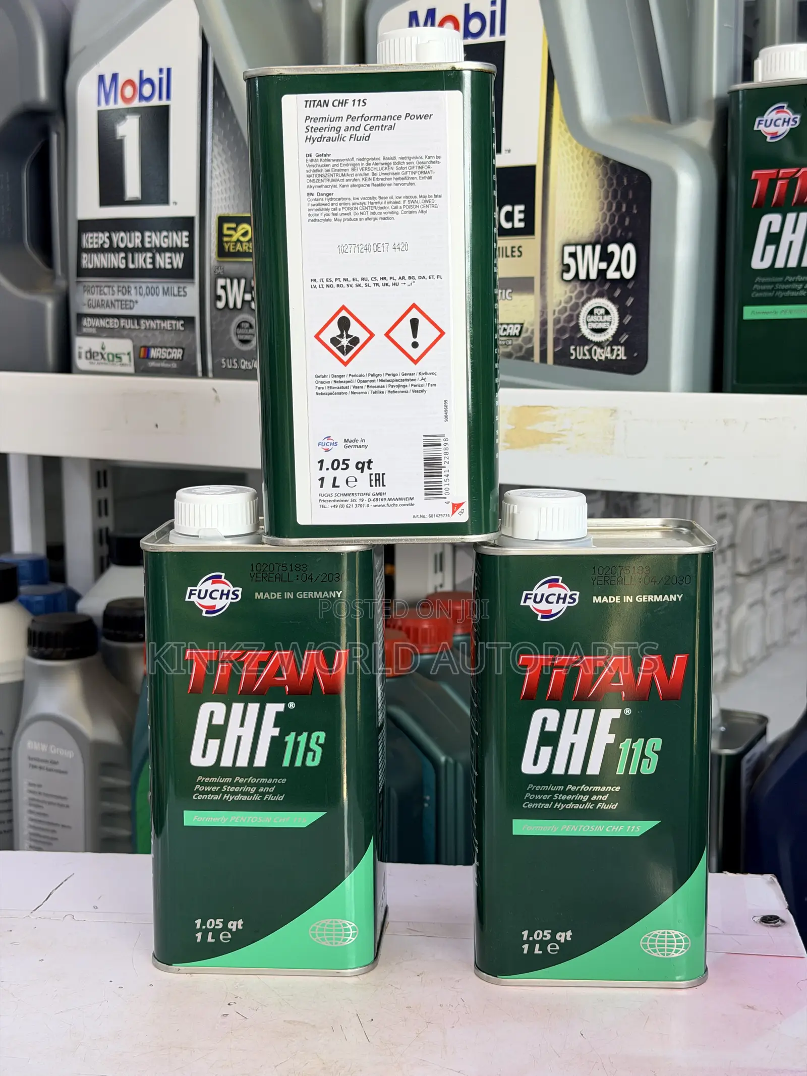 TITAN CHF 11S Power Steering and Central Hydraulic Fluid