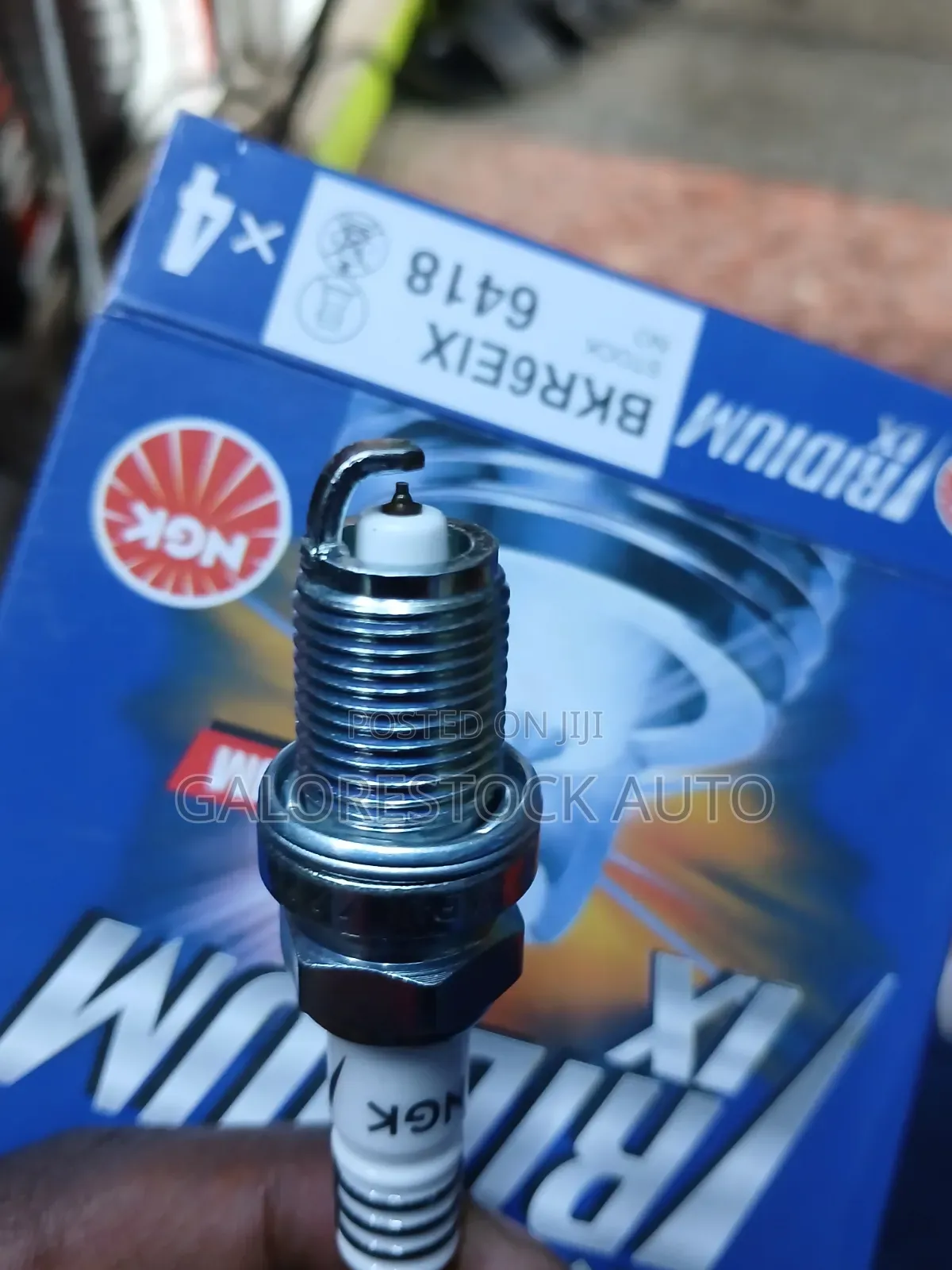 NGK Bkr6eix/ 6418iridium 1x Sparkplugs0