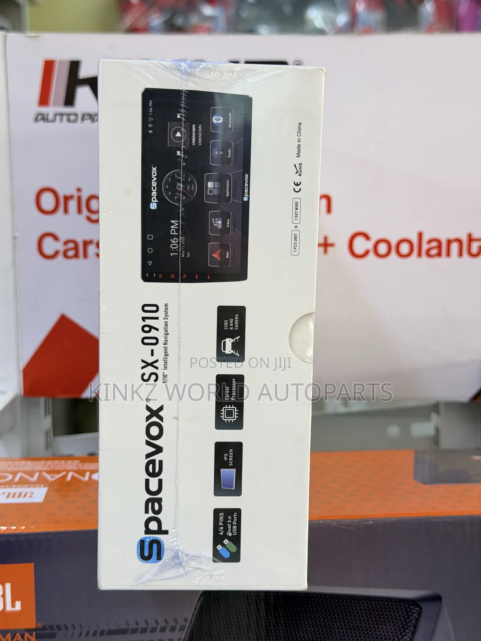 Spacevox RS-010 Audio Android Car Player AHD ASP Carplay IPS