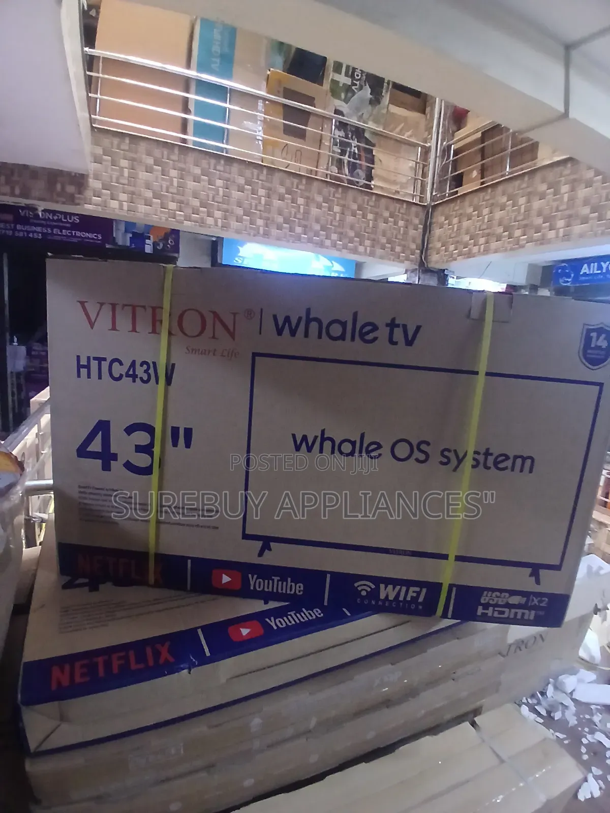 Vitron 43 Whale Os Smart TV