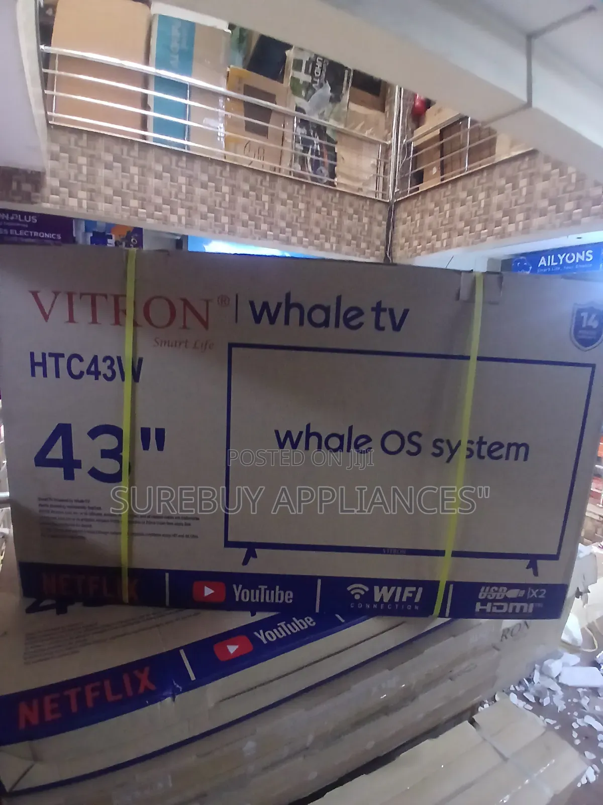 Vitron 43 Whale Os Smart TV