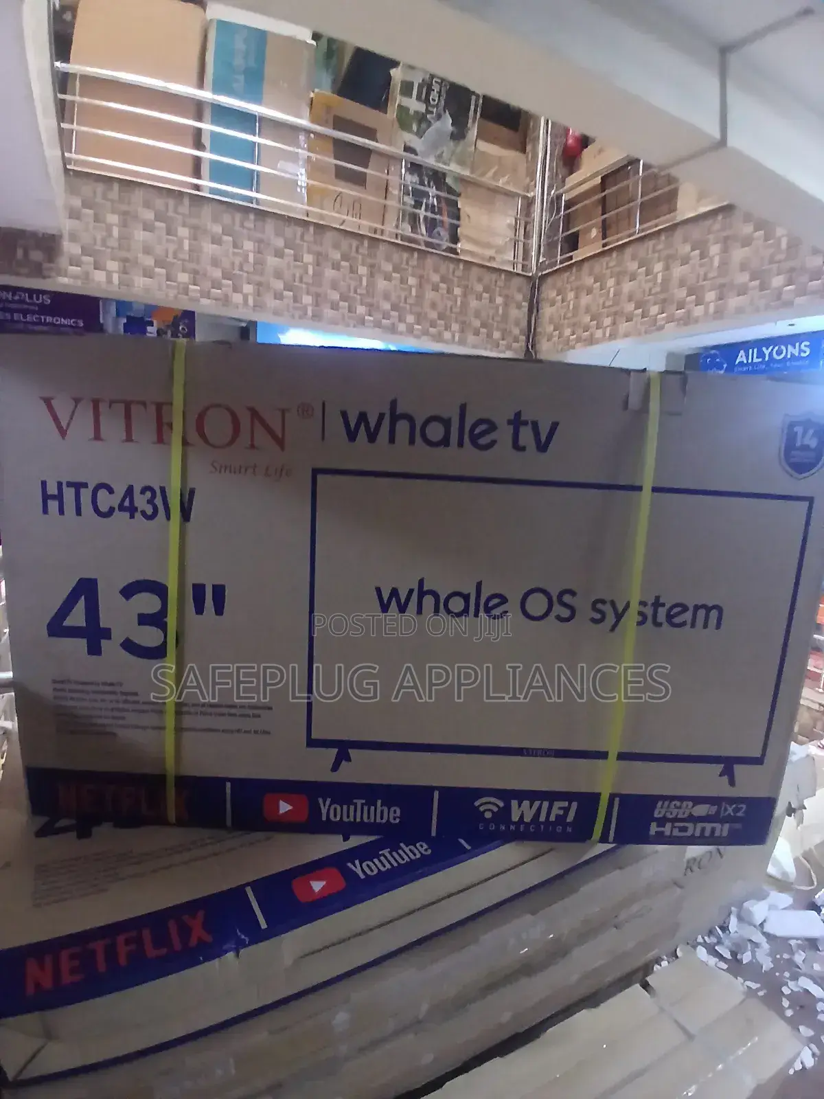 Vitron 43 Whale Os Smart TV