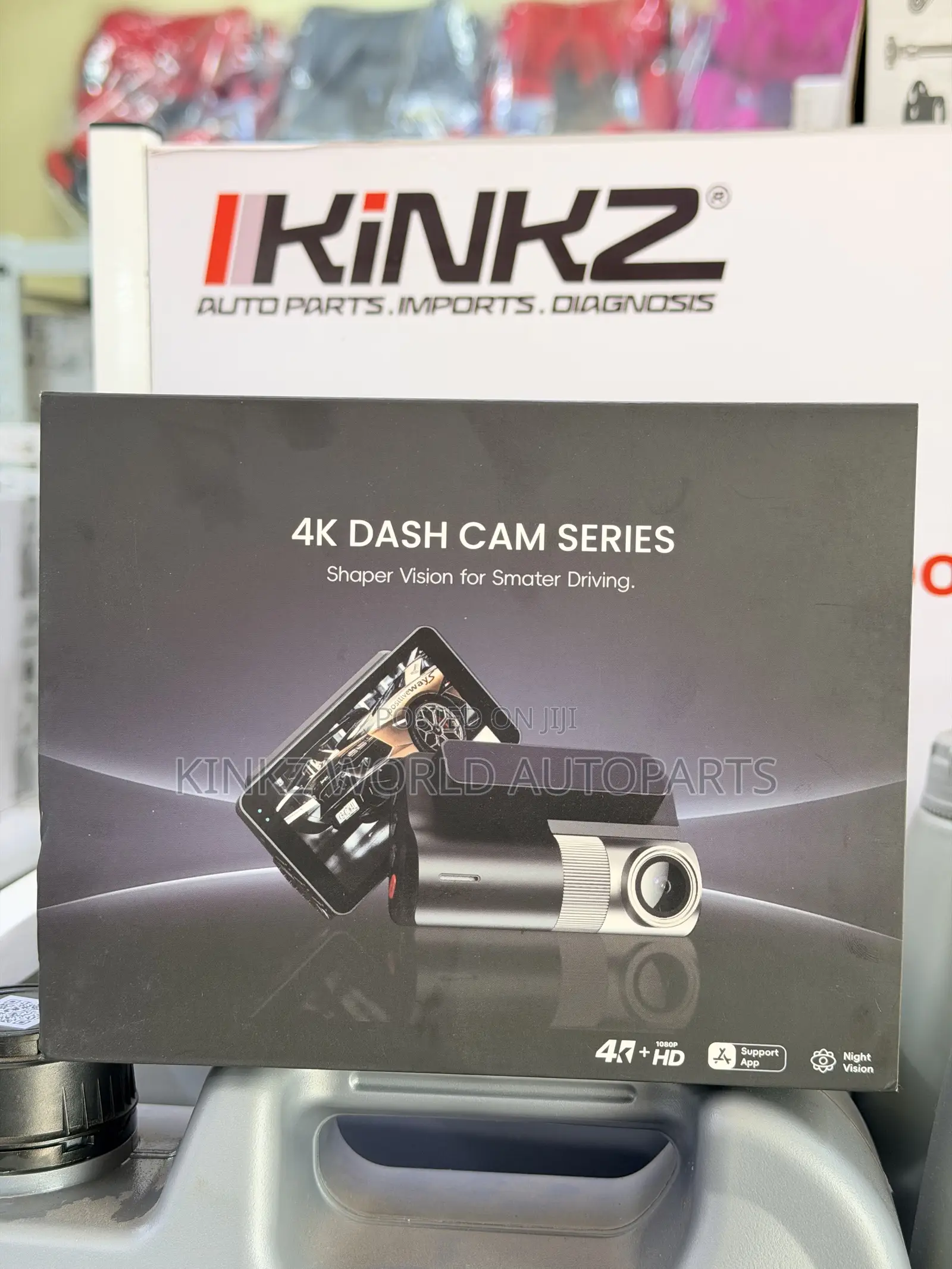  2way Vehicle DashCam Camera System DVR Supports 128gb SD Card