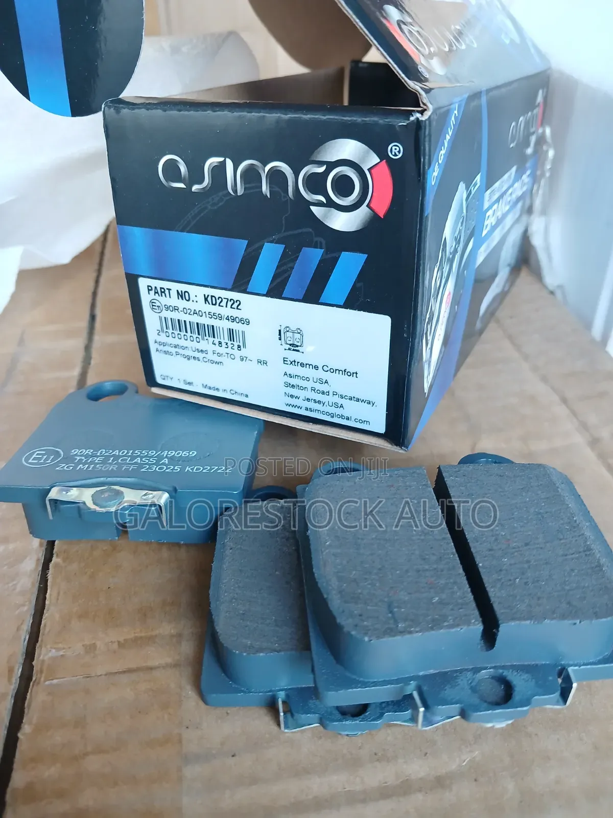 Kd2722 Mark Ii,crown,aristo, Lexus Asimco Breakpads