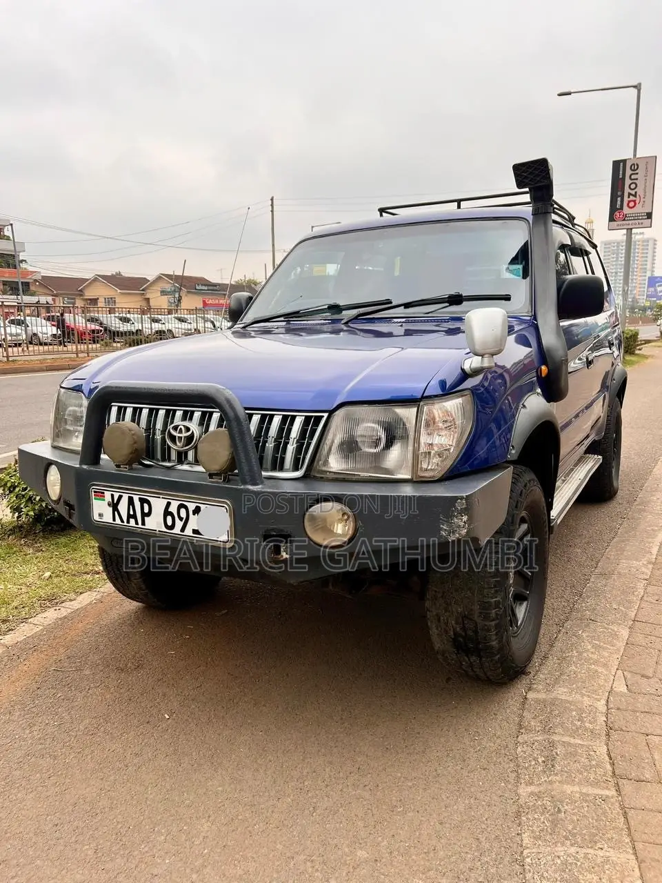 Toyota Land Cruiser Prado 3.0 D-4D 2002 Blue