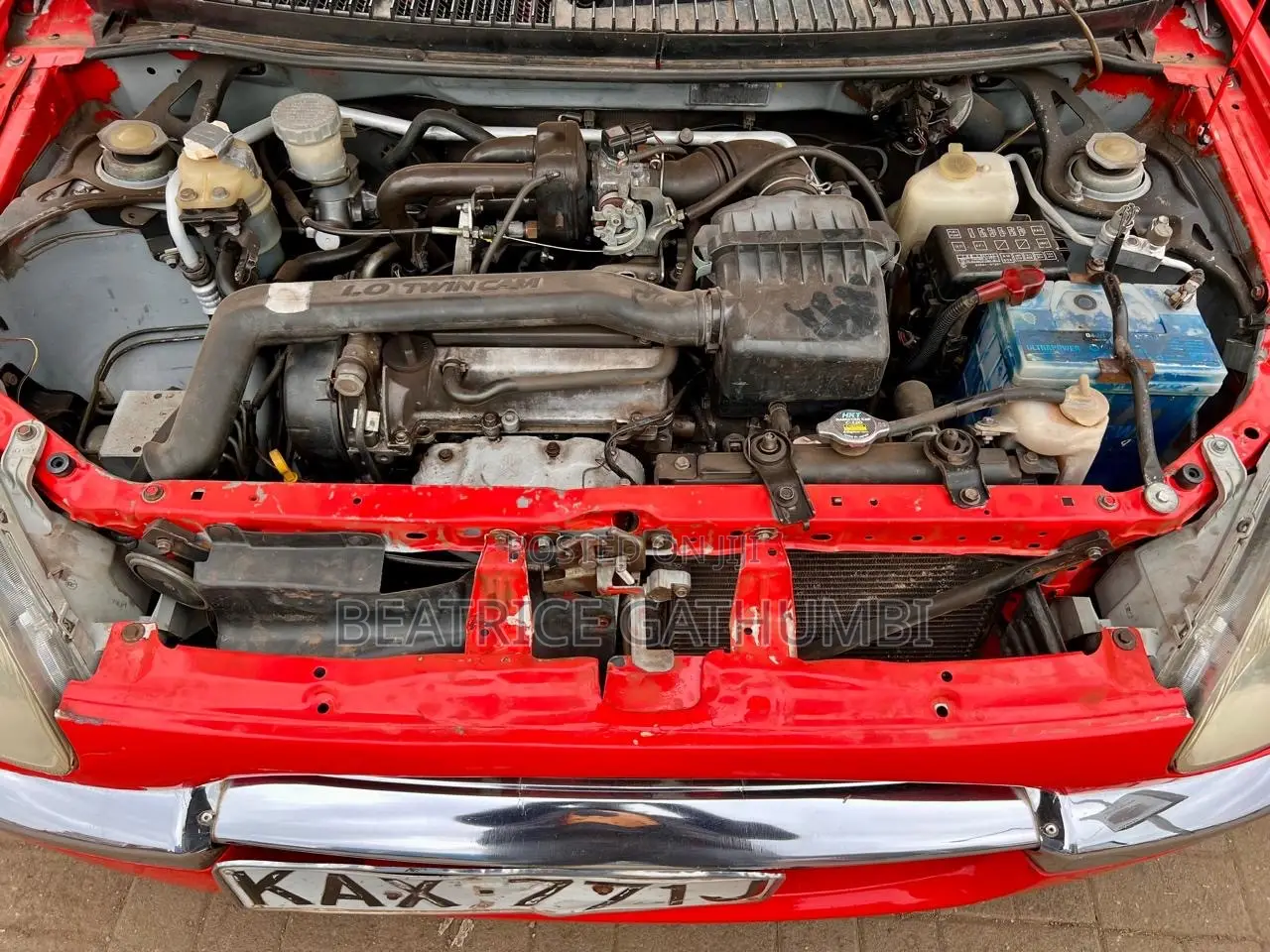 Toyota Duet 1999 Red