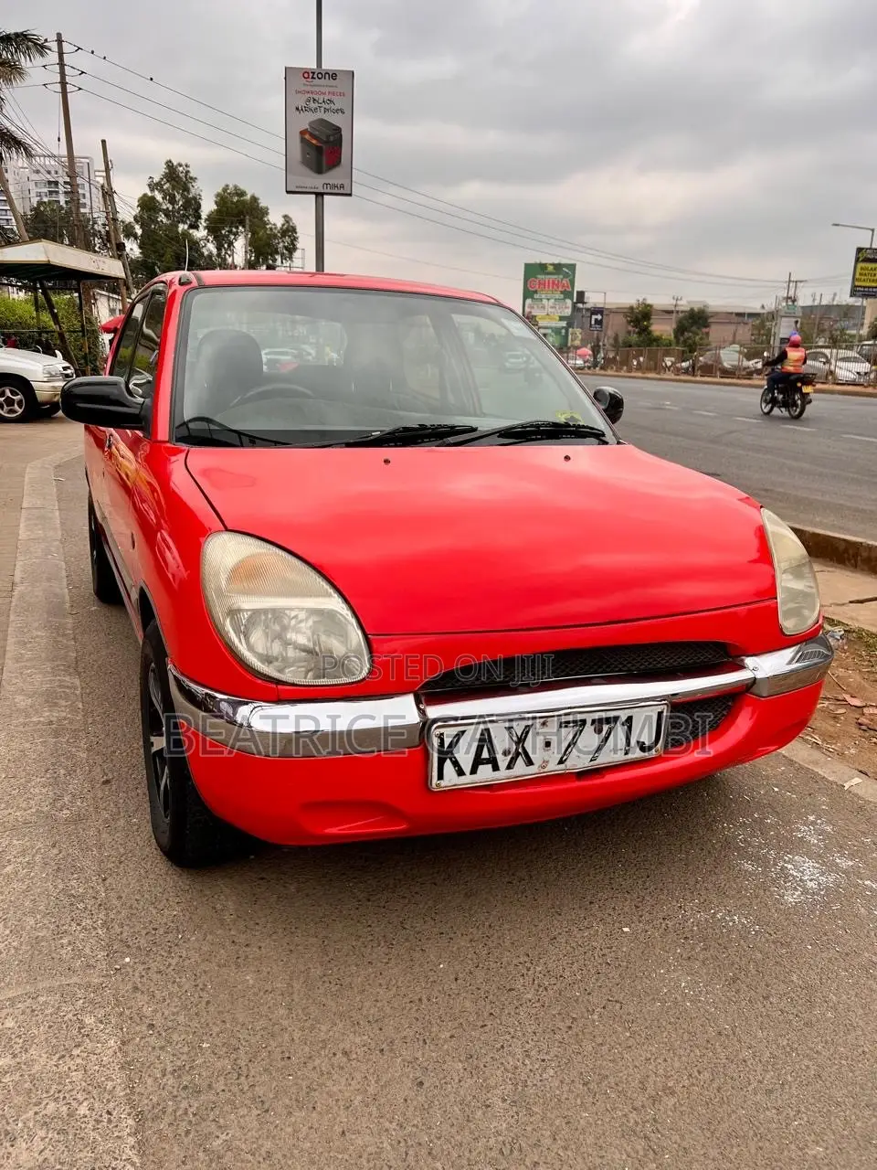 Toyota Duet 1999 Red