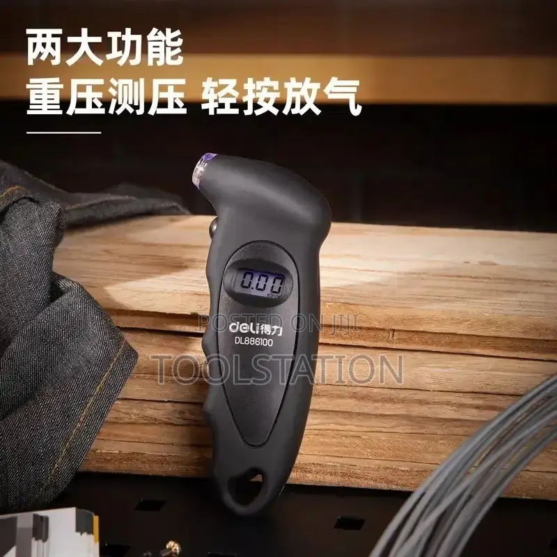 Tire Gauge Digital Heavy Duty 0.20-- 90bar DL886100