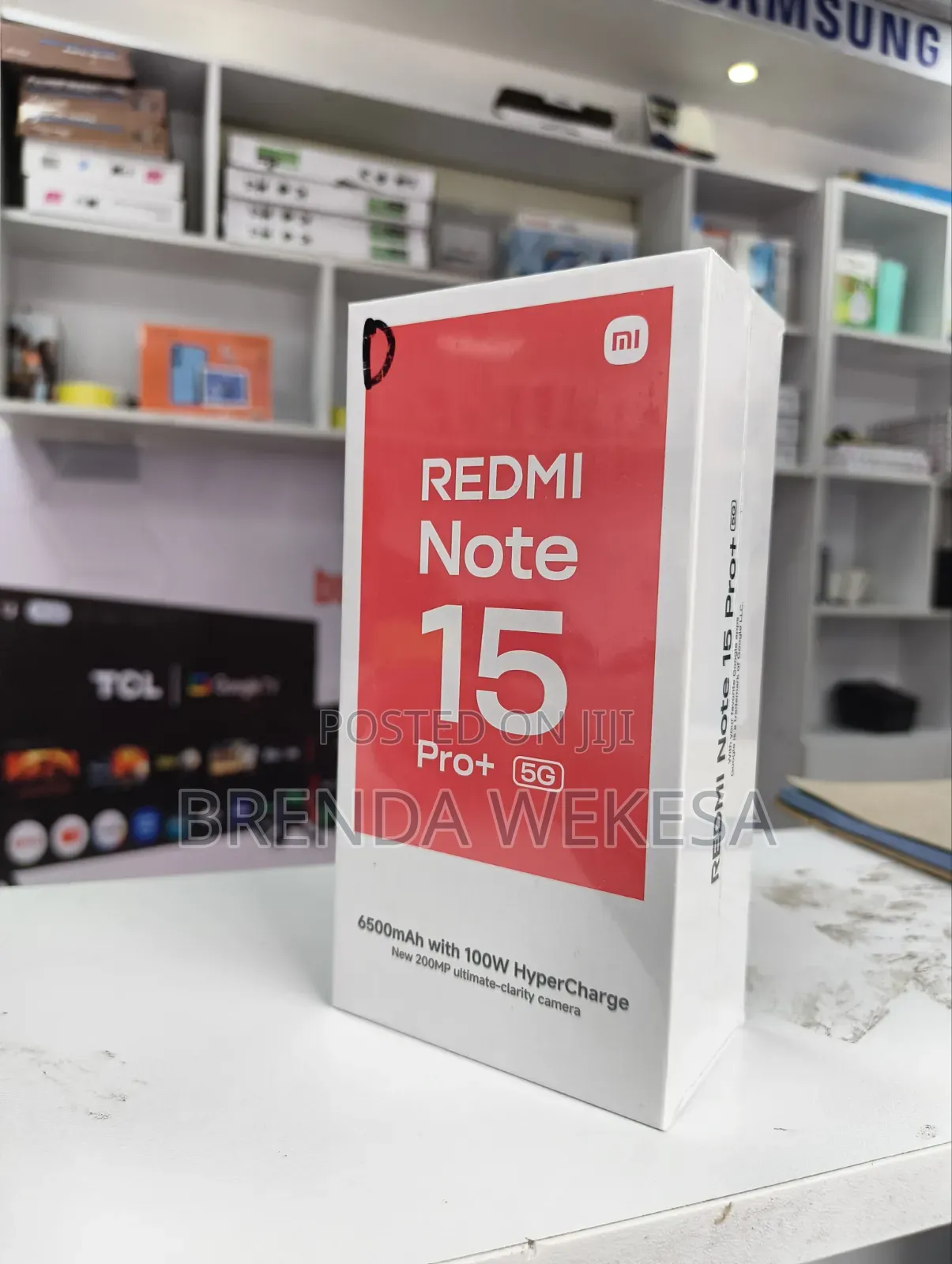 New Xiaomi Redmi Note 15 Pro+ 256 GB Black