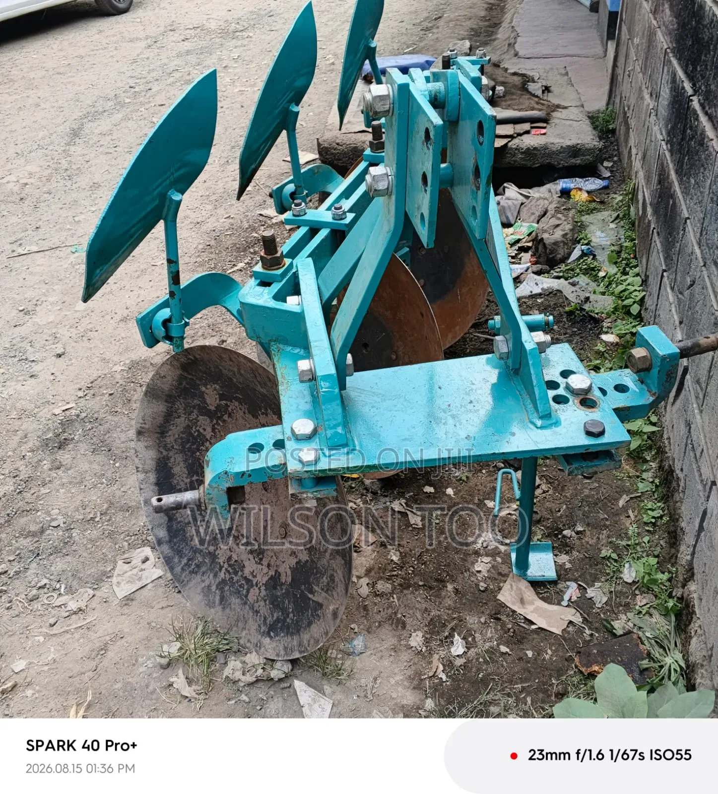 3 Disc Nardi Plough Green Original