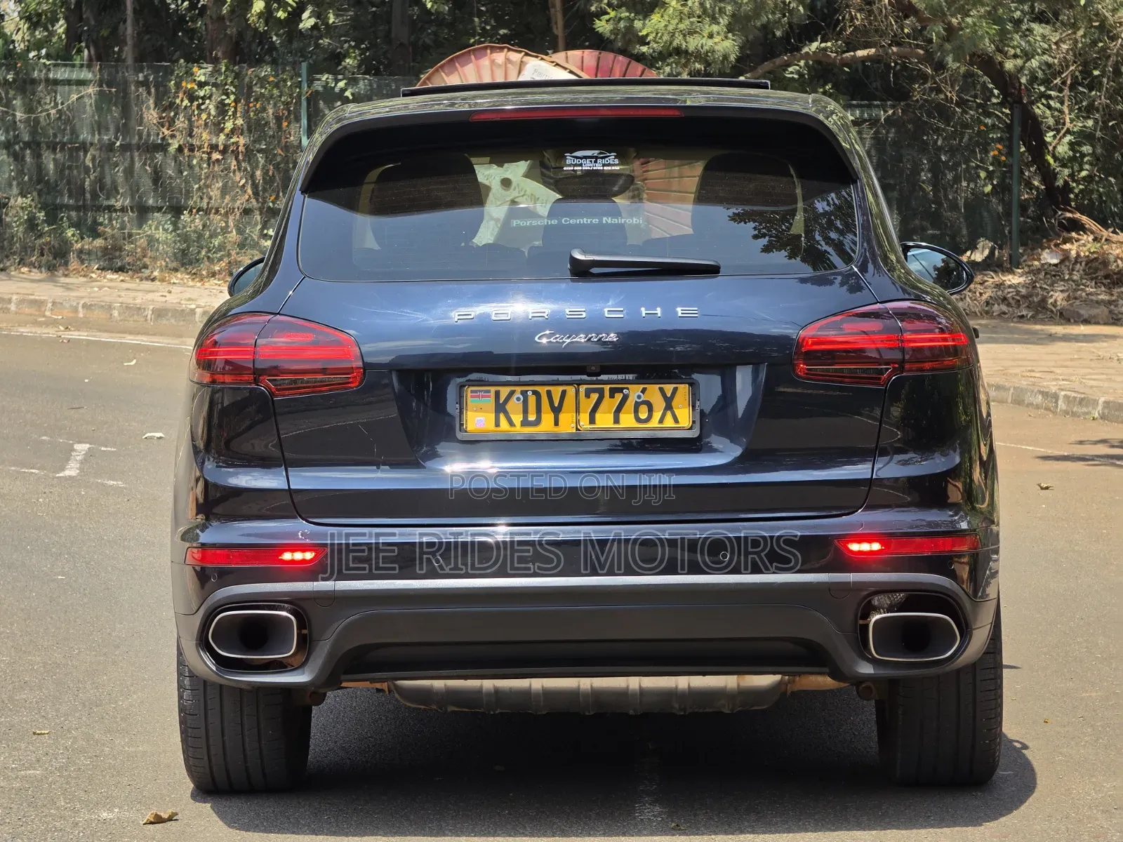 Porsche Cayenne 2015 Blue