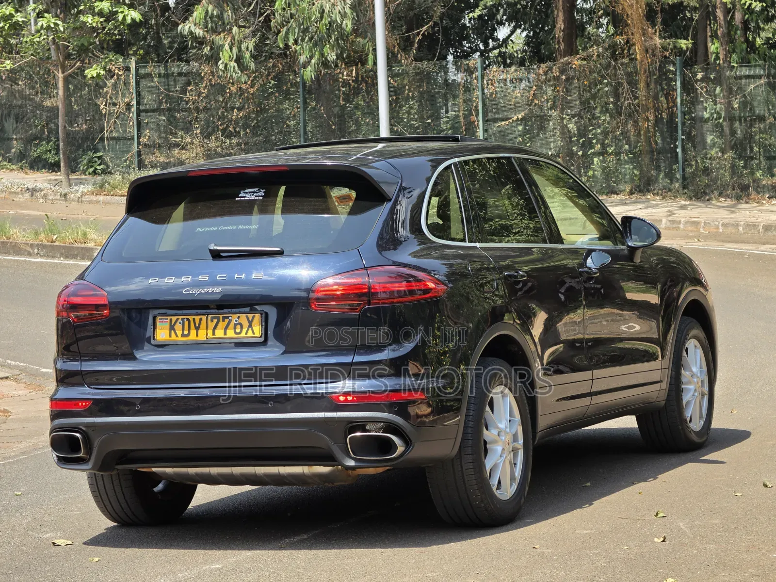 Porsche Cayenne 2015 Blue