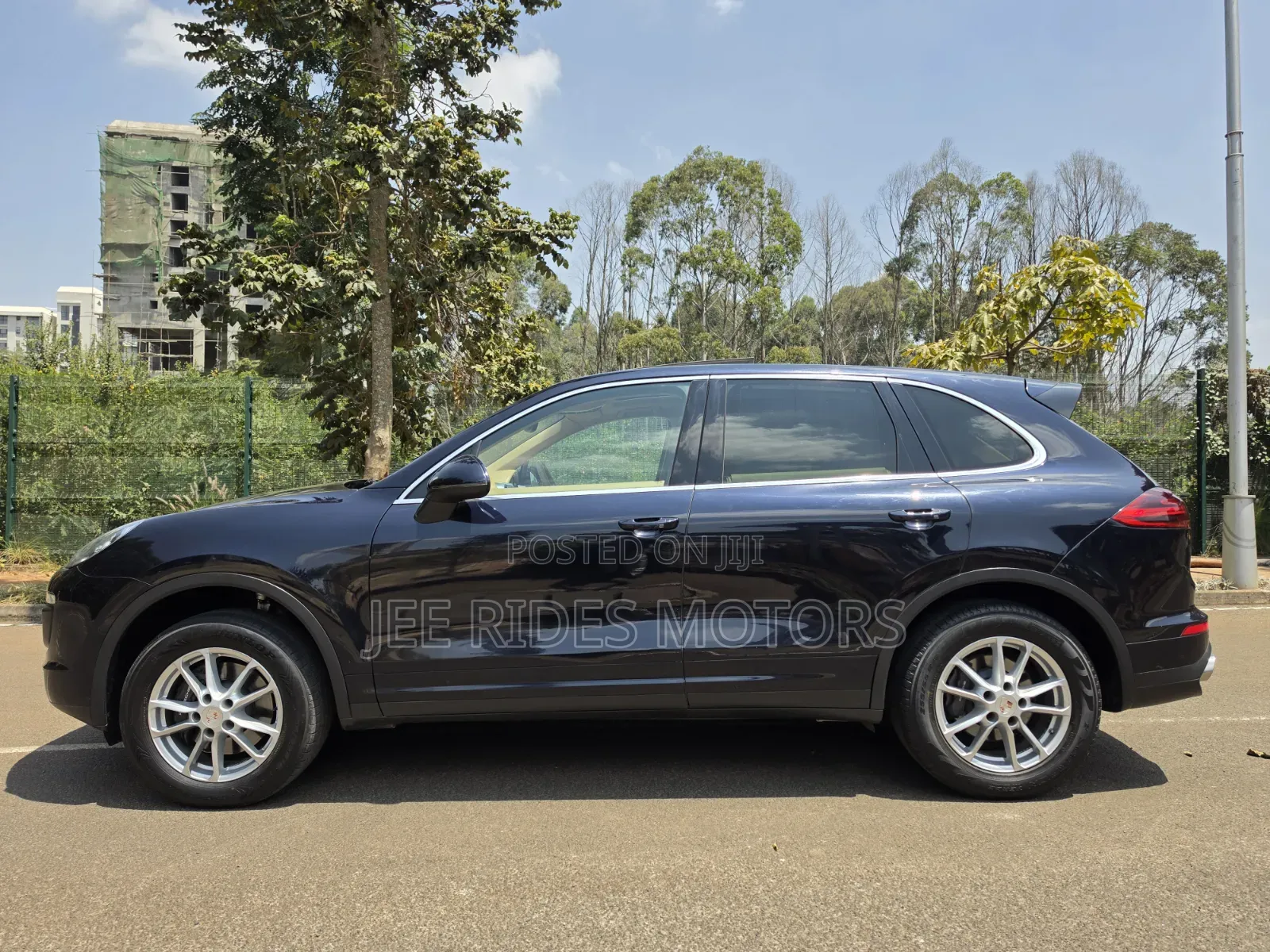Porsche Cayenne 2015 Blue