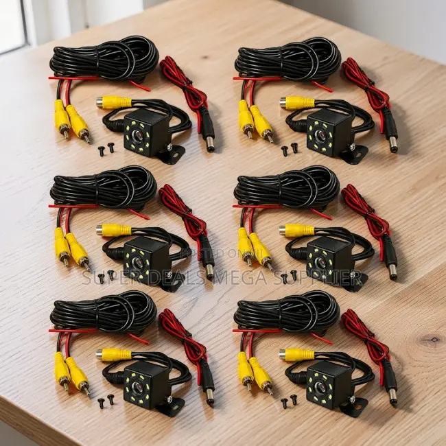 Easy to Install Universal Back Up 8 LEDs Car Rear Reverse Cameras