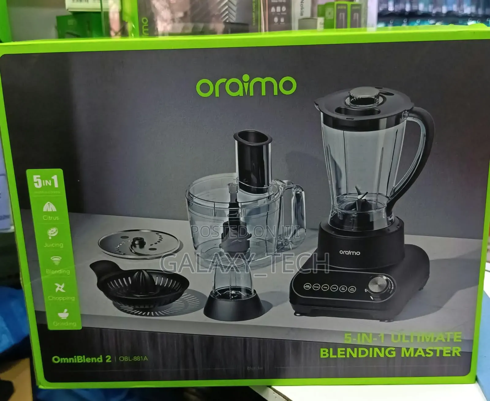 Oraimo OmniBlend 2 OBL-881A - 5-in-1 Blender