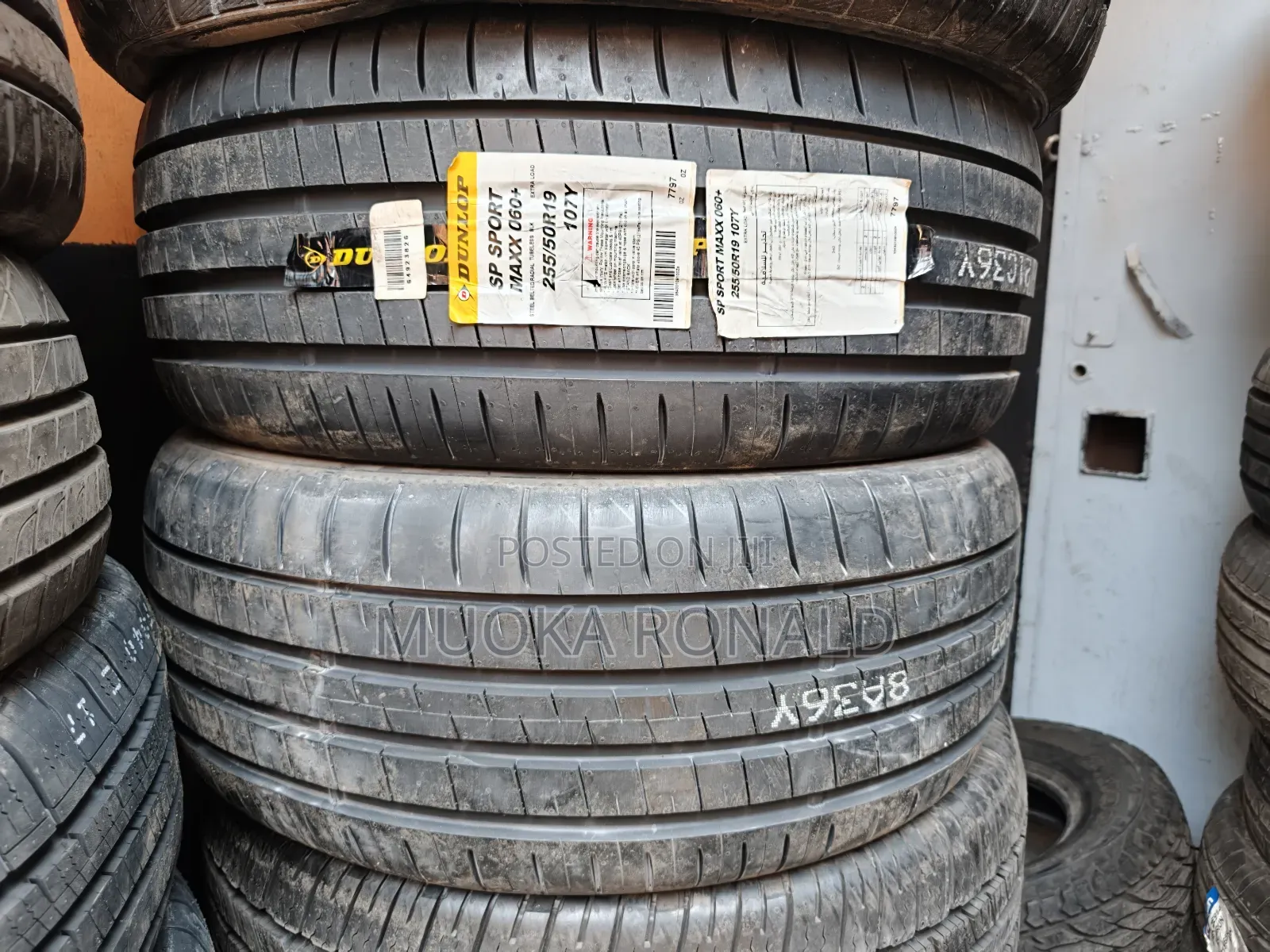 255/50r19 Dunlop Tyre Made in Japan (SP Sport Maxx 060+