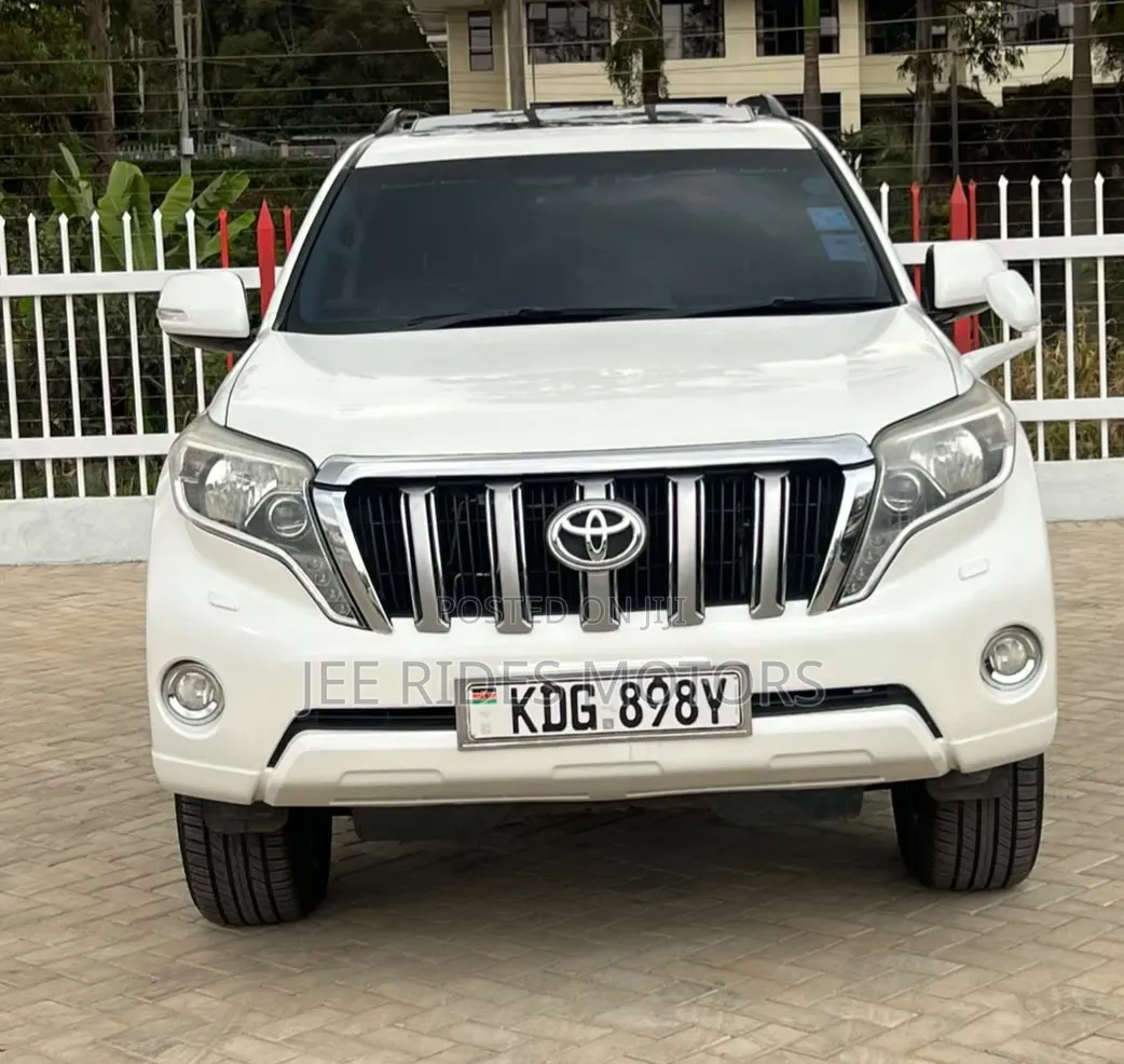 Toyota Land Cruiser Prado 2014 Ivory