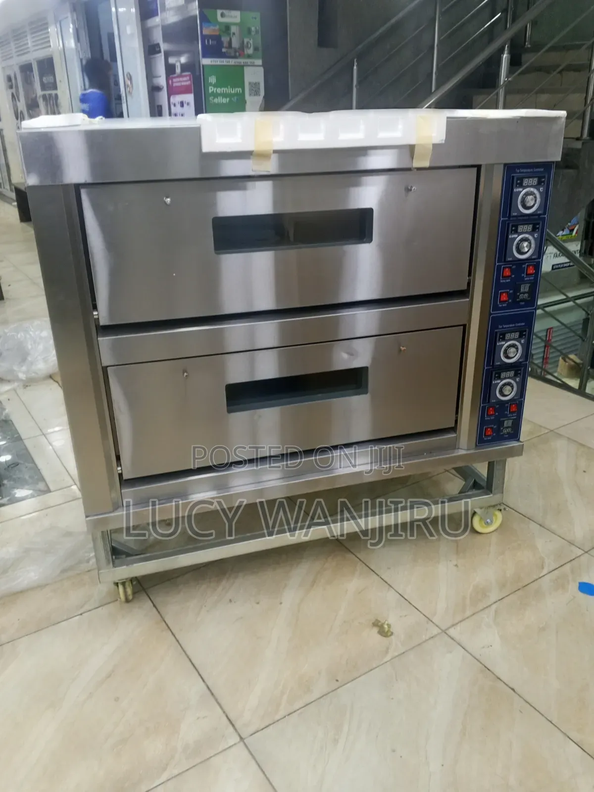 Commercial Oven Two Deck 4 Tray