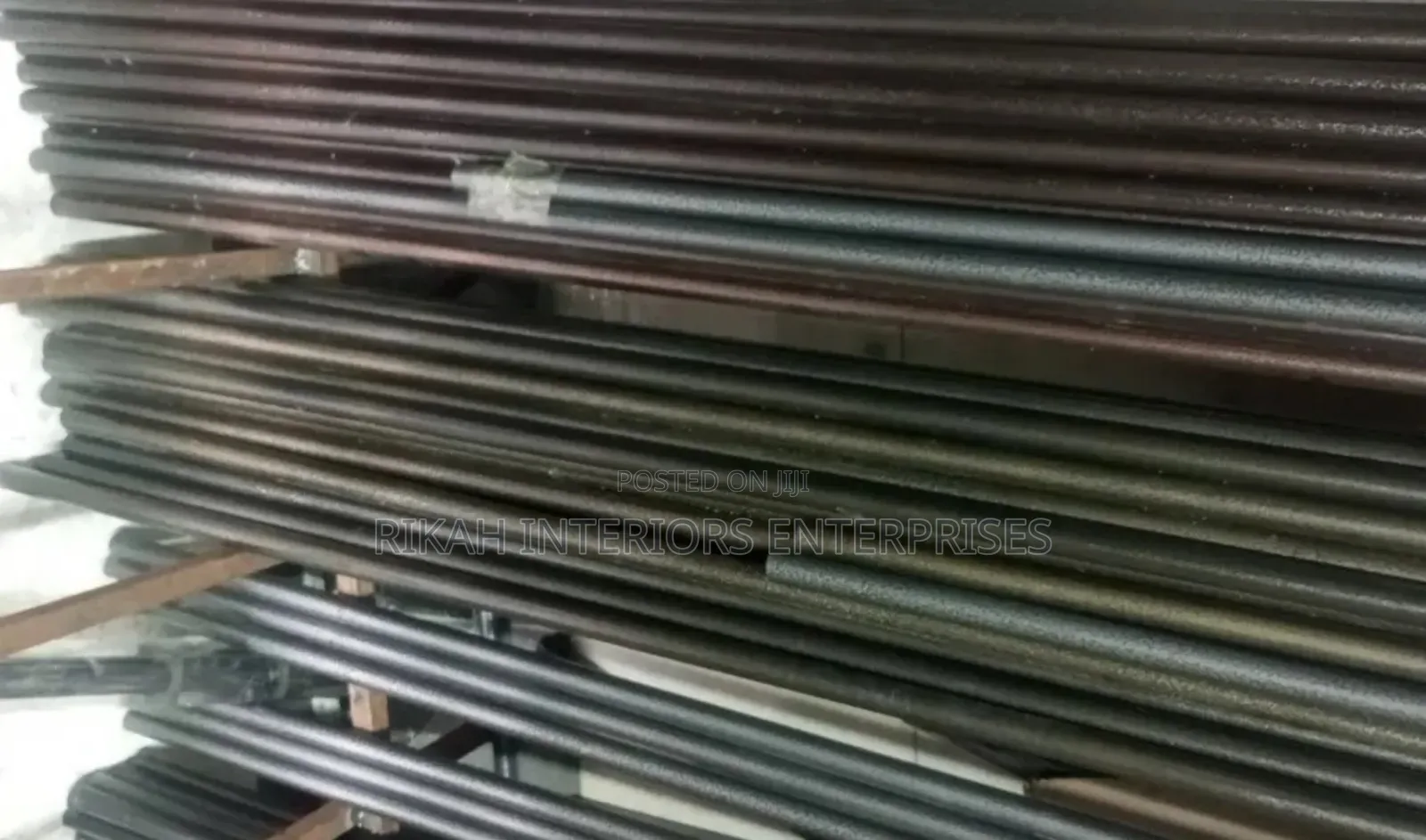 Jua Kali Curtain Rods Curtain Powdered Environmental Friendly Justin