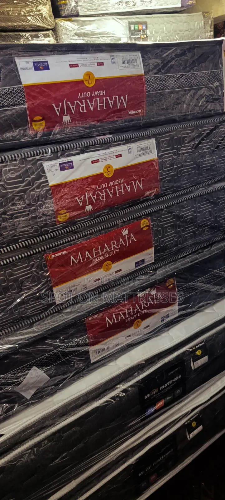 Sleep in Luxury! 5X6 MD Bobmil Maharaja Foam Mattresses. 5yrs Warranty