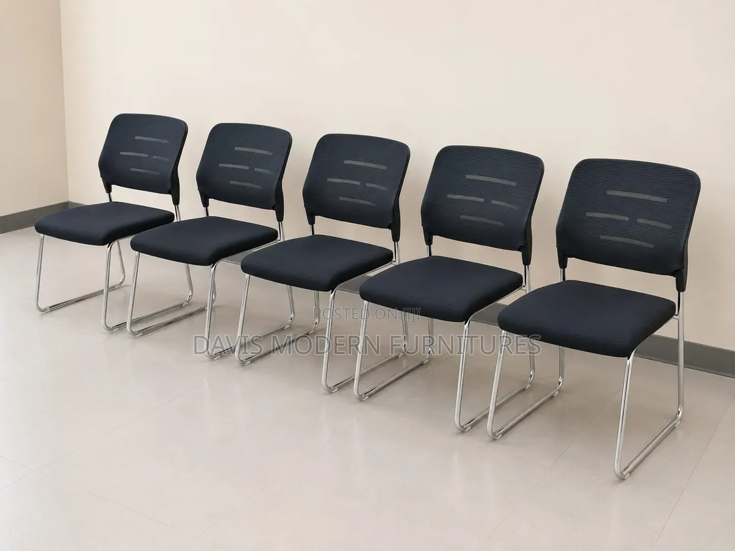 Mesh Cantilever Chairs