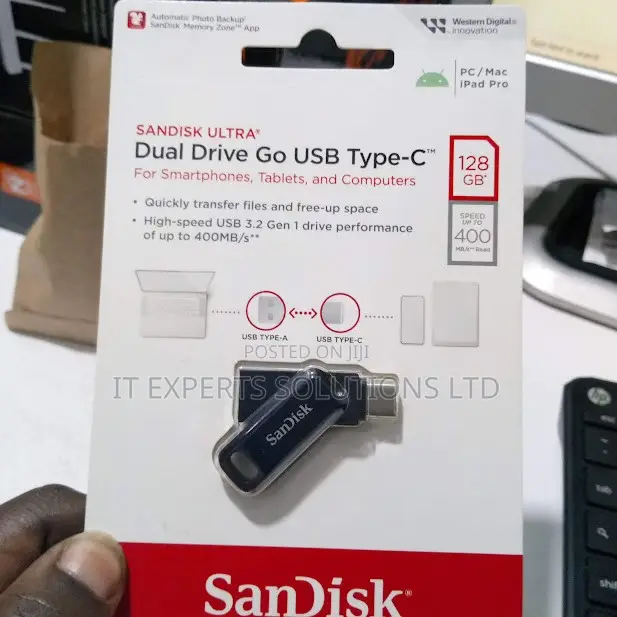 Sandisk Ultra Dual 128GB Drive Go USB Type-C Flash Drive