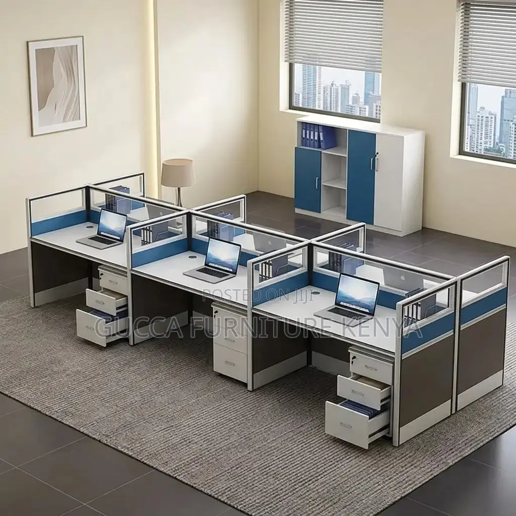 6-Seater Imported Workstation Desk