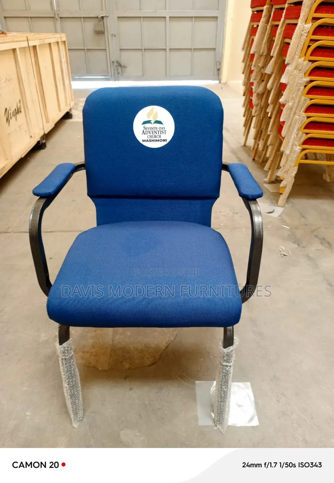 Custom Branded Church Chair