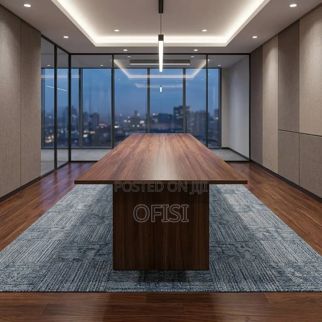 Boardroom Table; 6 Meter Custom Office Boardroom Table