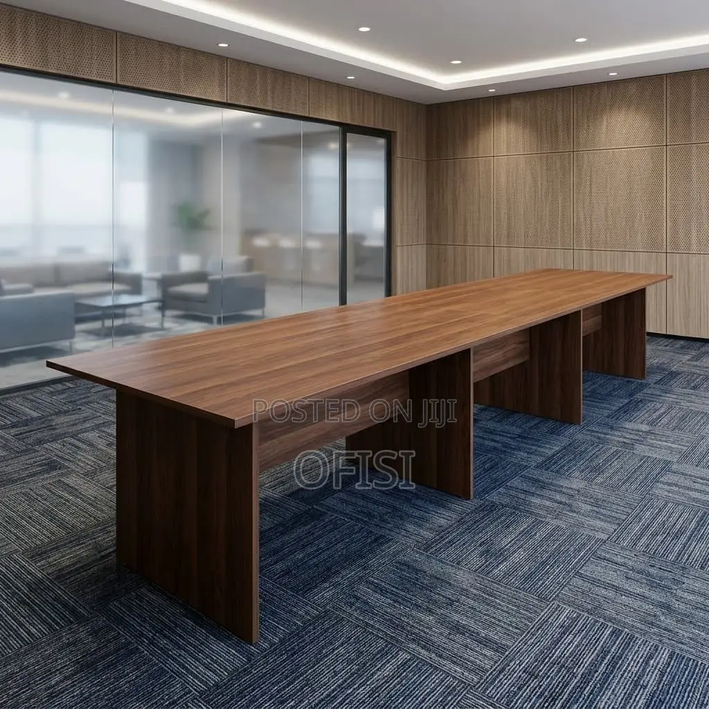 Boardroom Table; 6 Meter Custom Office Boardroom Table