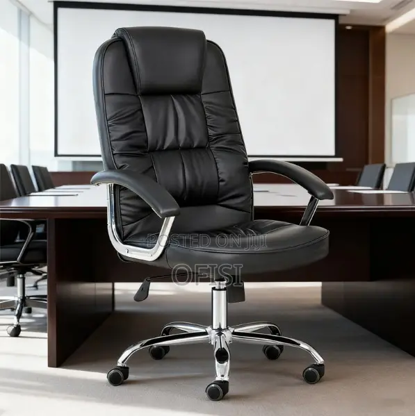 Office Chair; Executive Swivel Office Leather Chair