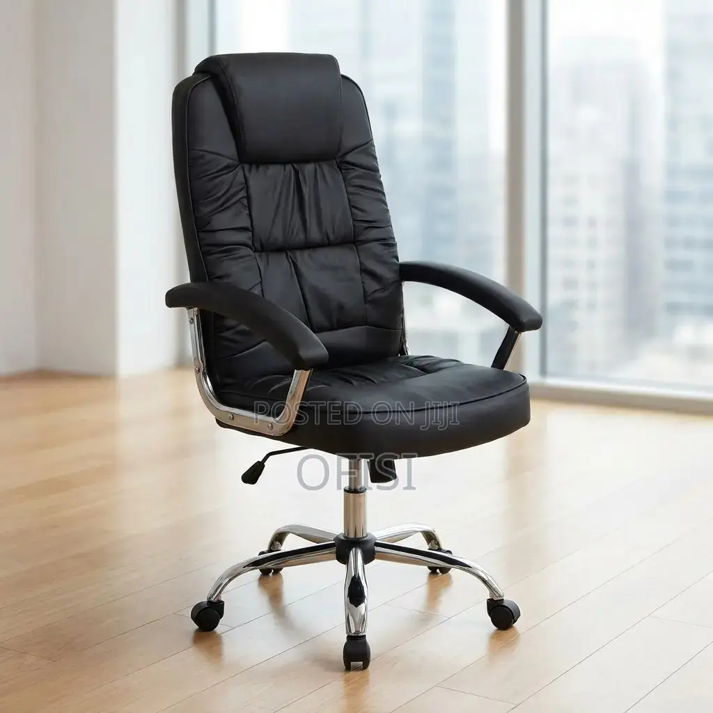 Office Chair; Executive Swivel Office Leather Chair