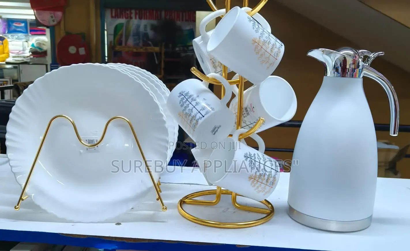 Ceramic Dinner Set 12 PCS and Jug