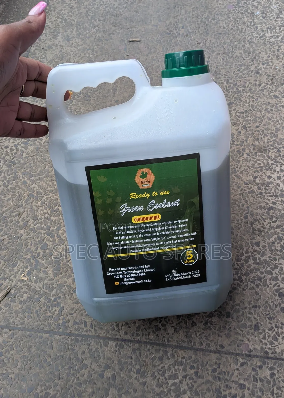 Engine Coolant 5 Litres