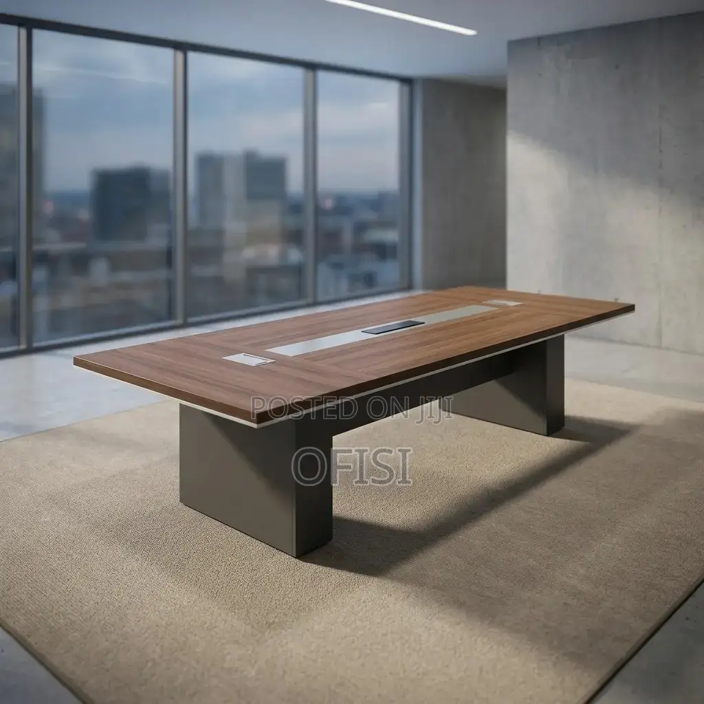 Boardroom Table; 3000mm Wooden Boardroom Table