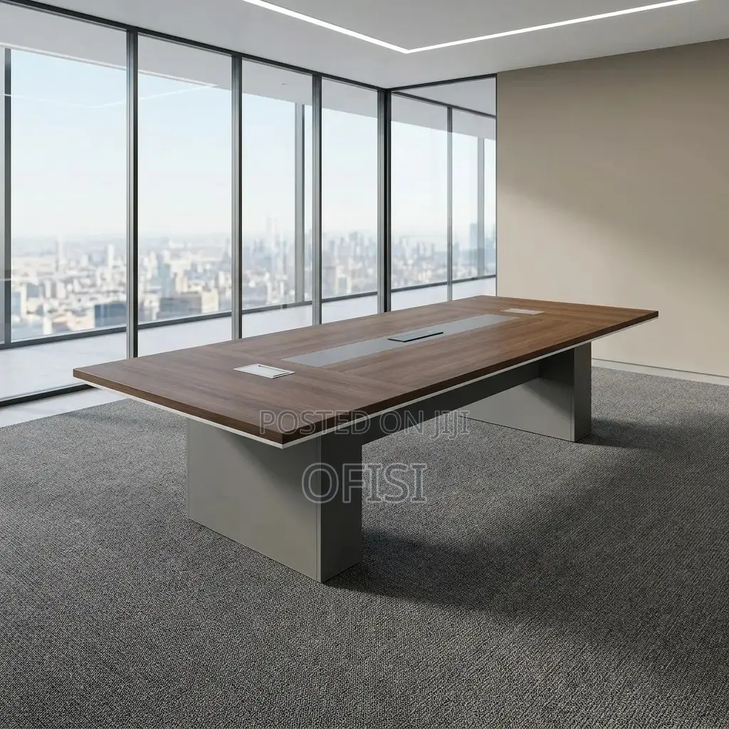 Boardroom Table; 3000mm Wooden Boardroom Table