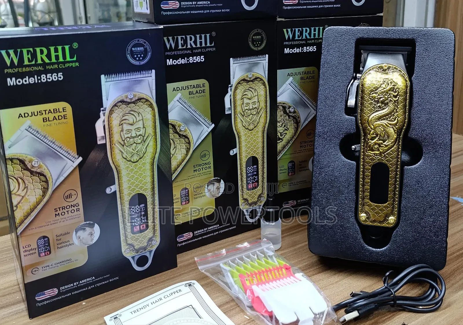 *WERHL 8565 Trendy Professional Cordless Hair Clipper