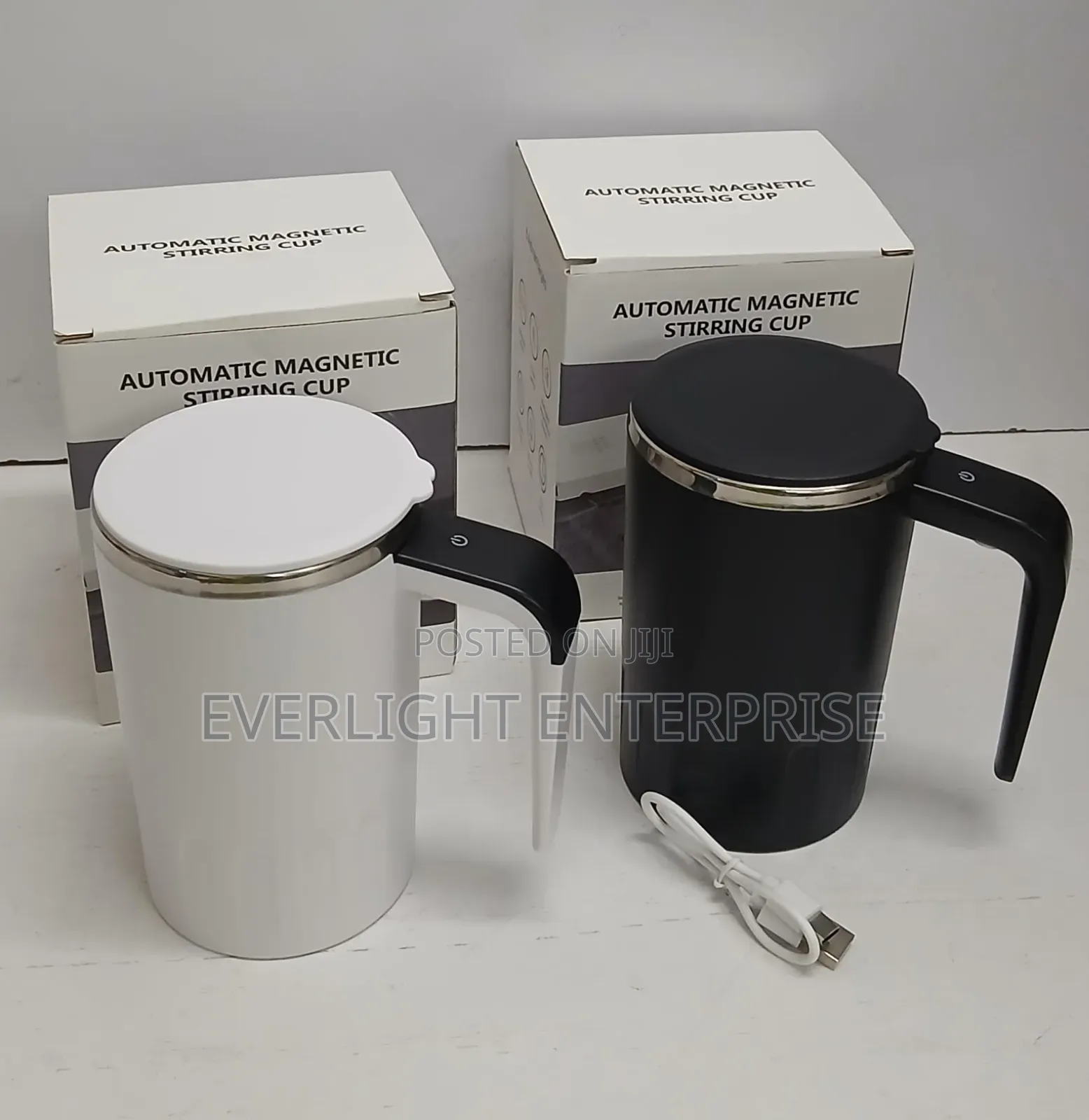 *Automatic Stirring Coffee Cup