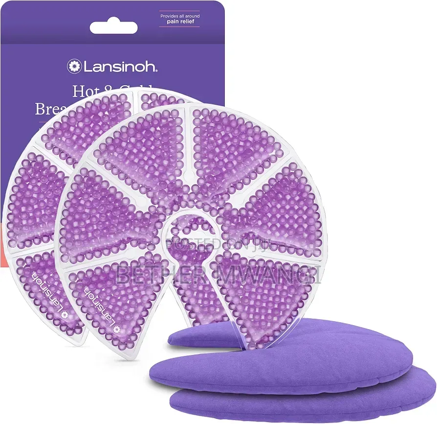 Lansinoh Thera Pearl 3-in-1 Breast Therapy Pack of 2