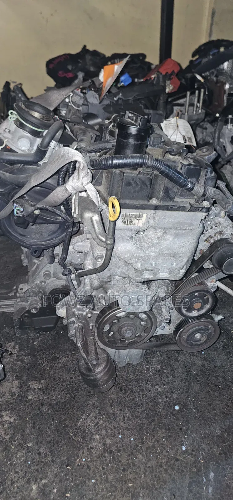 1kr Toyota Passo Complete Engine