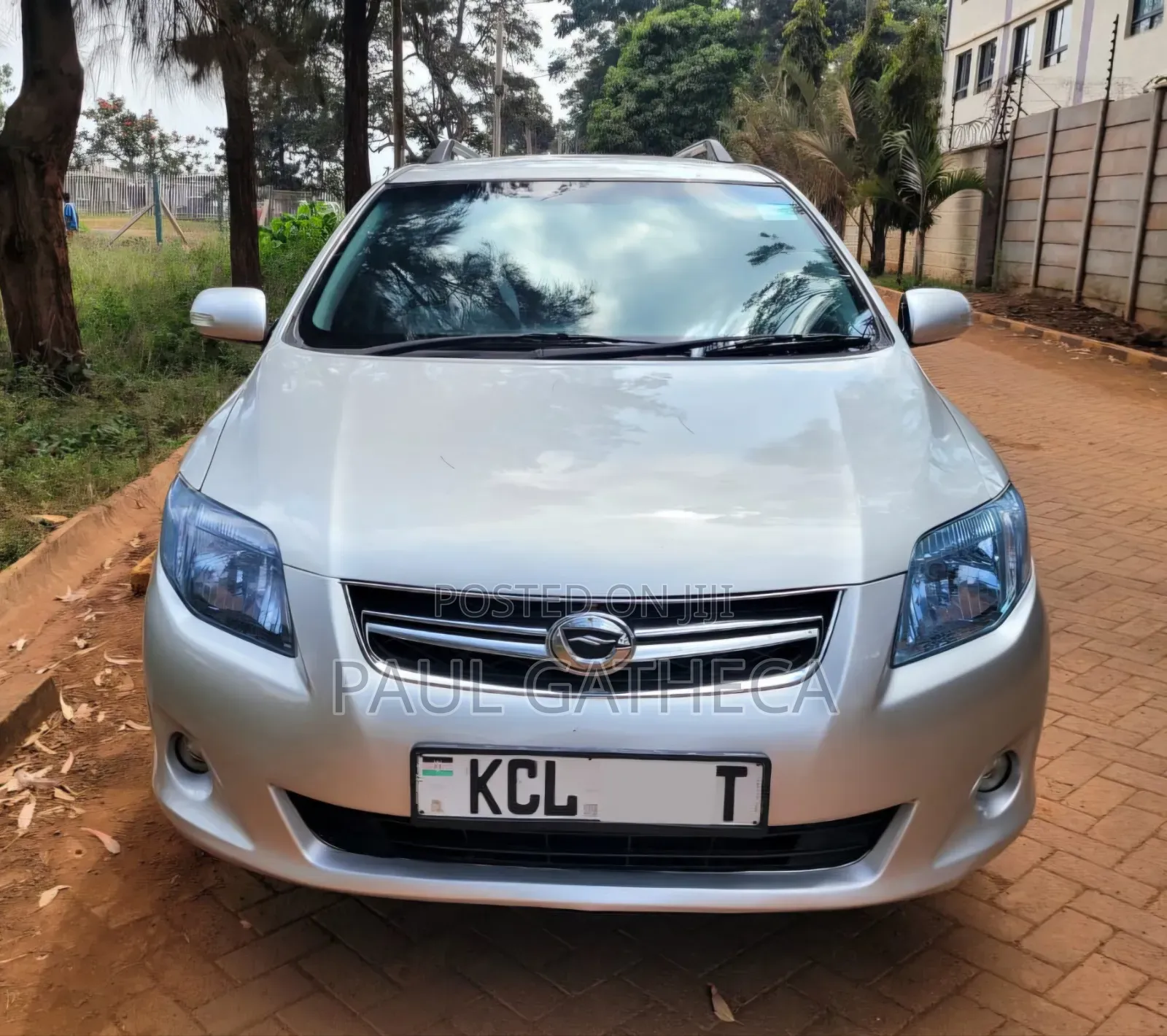Toyota Corolla Fielder 2011 Silver