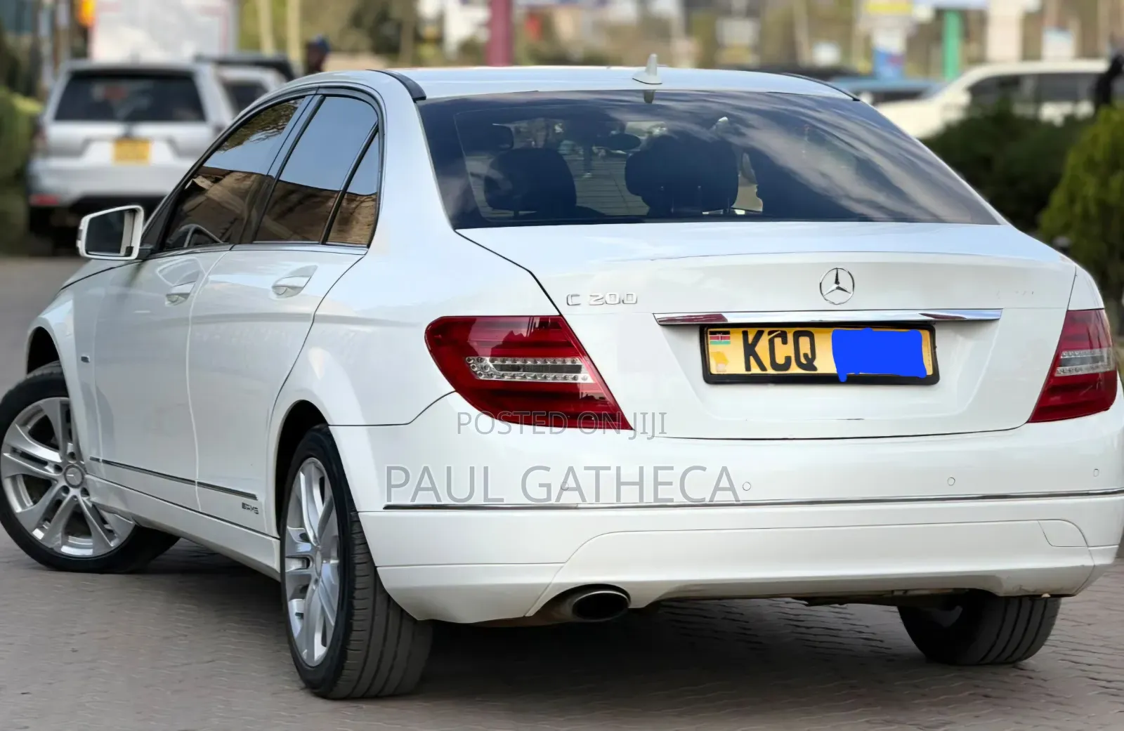 Mercedes-Benz C200 2011 White