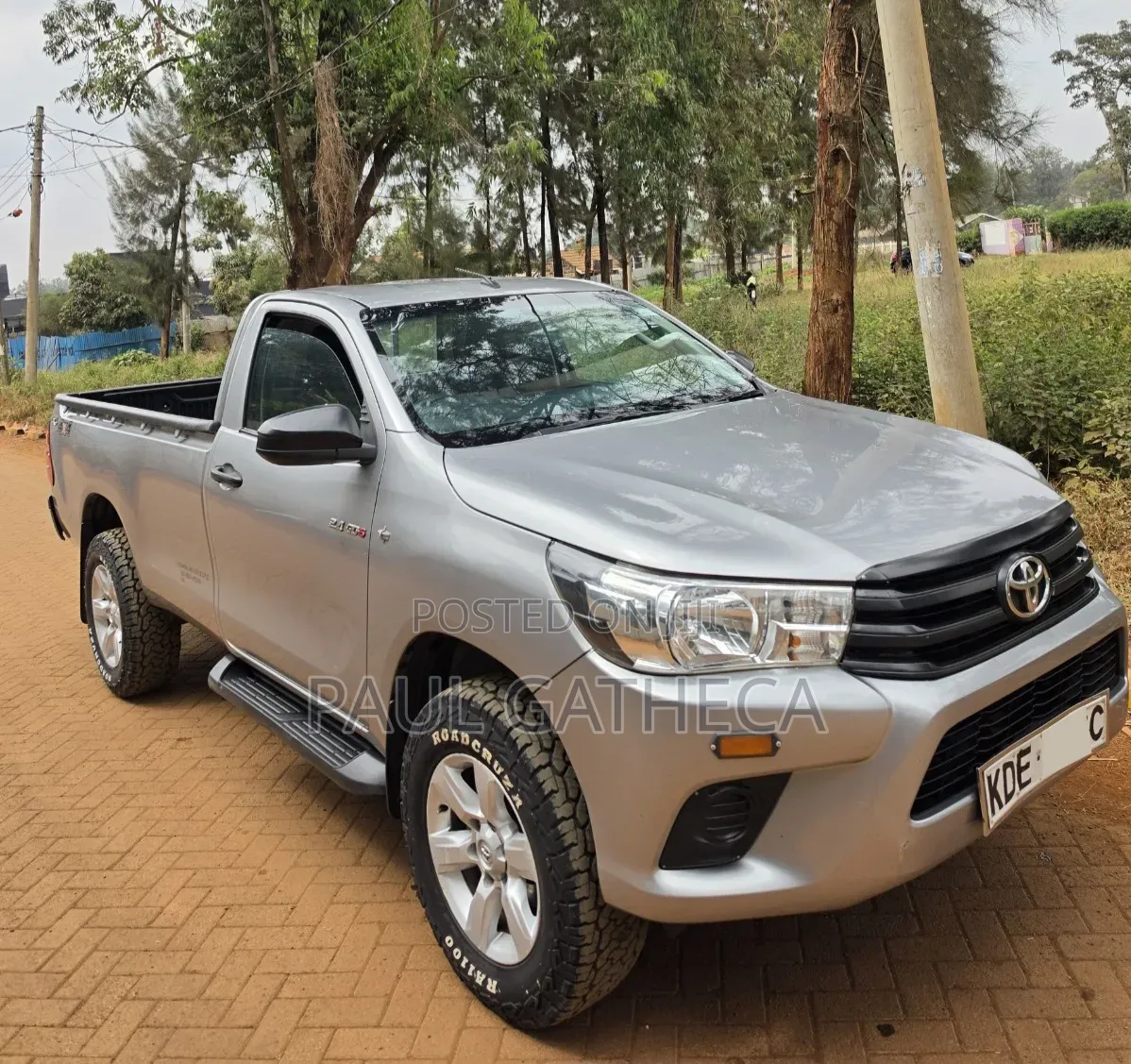 Toyota Hilux 2021 Gray