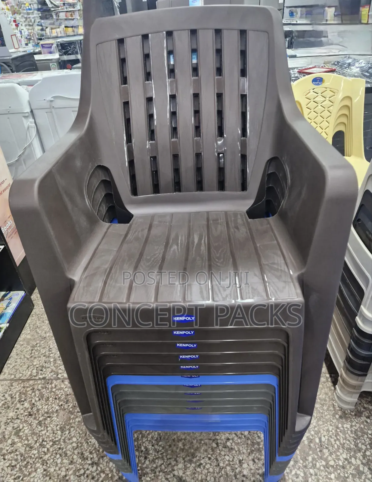 Brown Empire Kenpoly Chair.