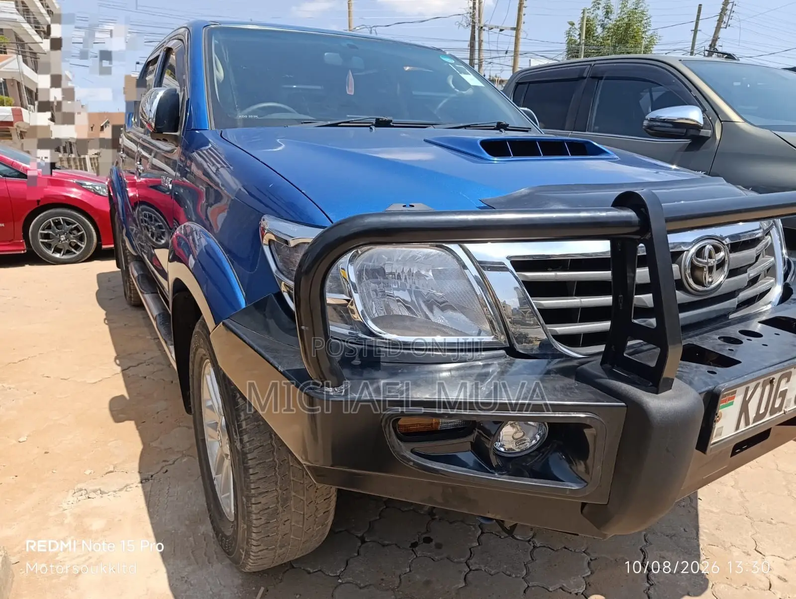 Toyota Hilux 3.0 D-4D 4x4 2014 Blue