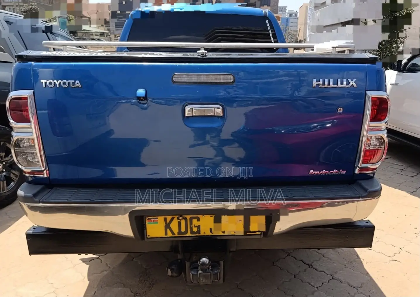 Toyota Hilux 3.0 D-4D 4x4 2014 Blue