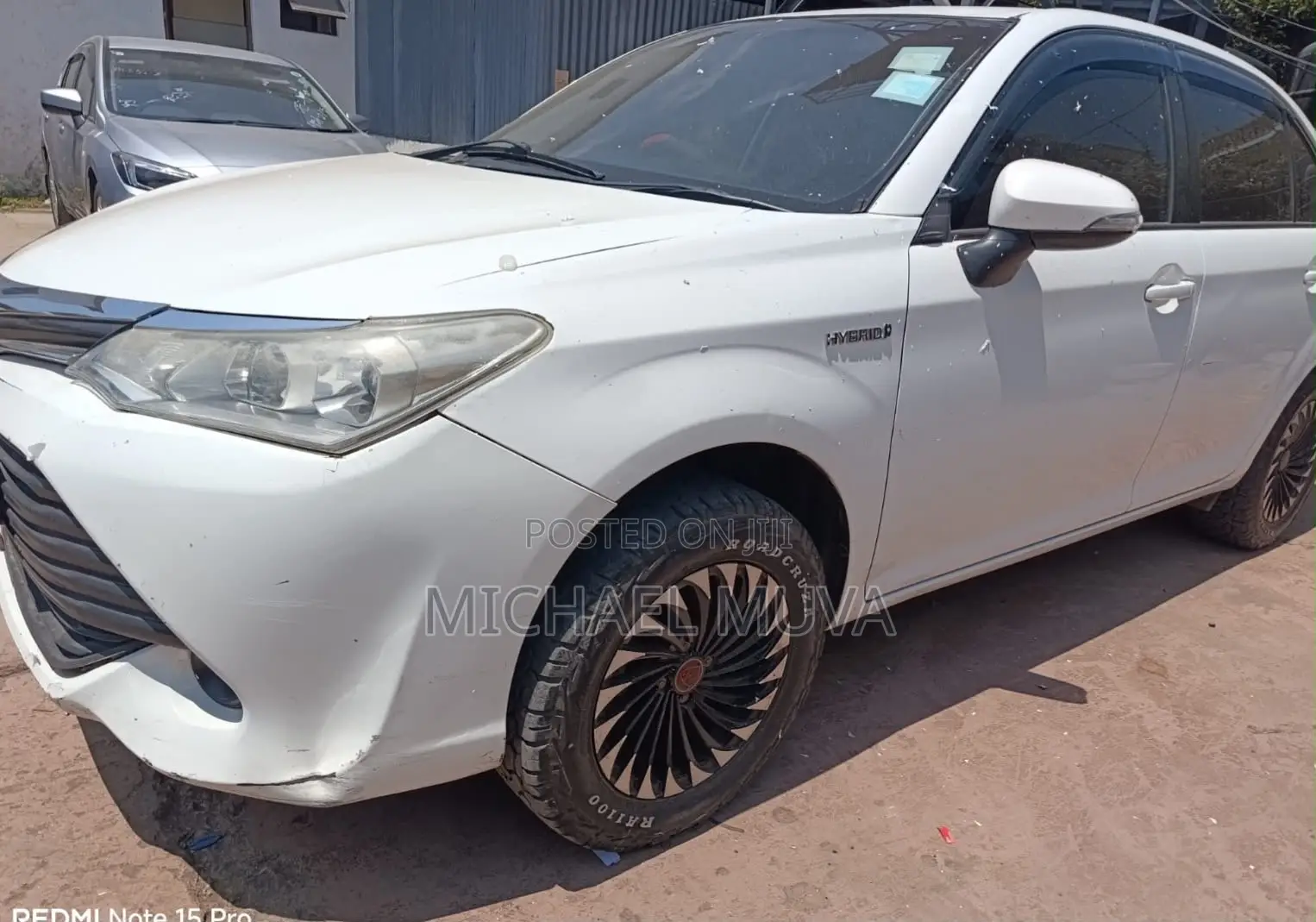Toyota Axio 1.5 Hybrid G 2WD 2015 White
