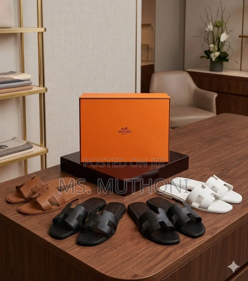 Chic Hermès Oran Flat Sandals Size 37-42