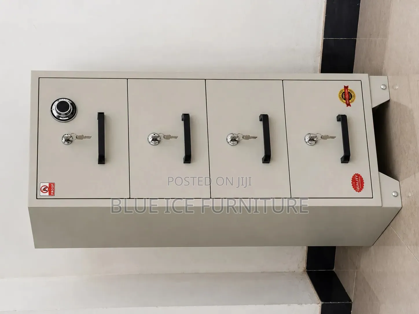 4-Drawer Lockable Security Safe